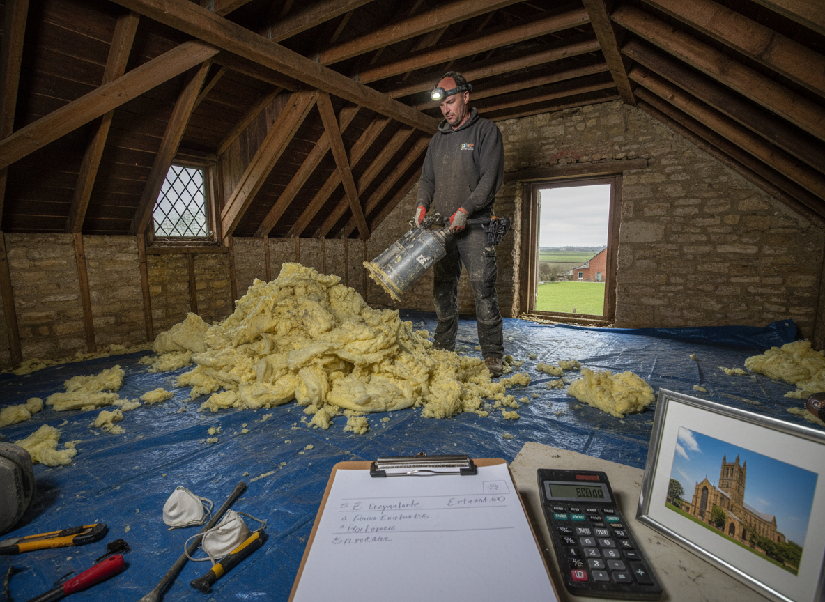 Spray Foam Removal in Sleaford